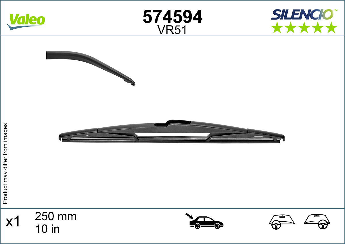 Wiper Blade - 574594 VALEO
