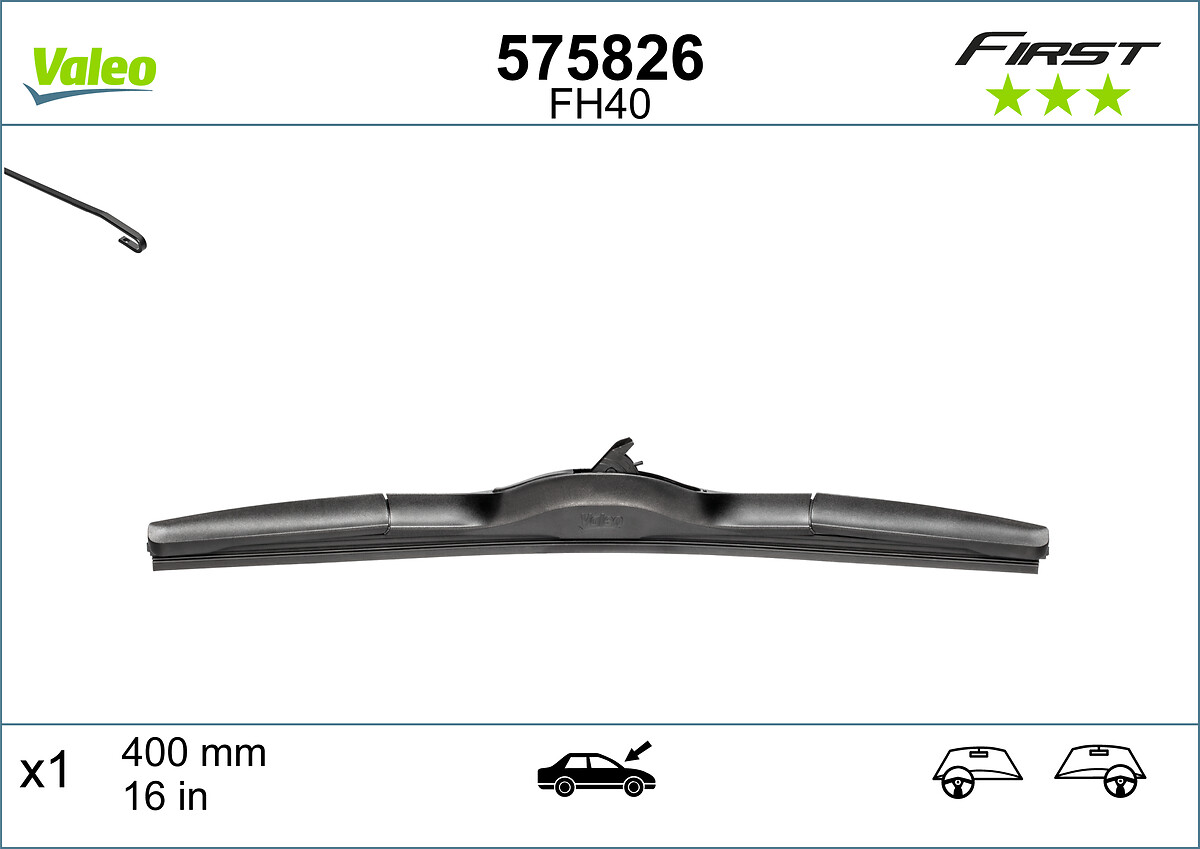 Wiper Blade - 575826 VALEO