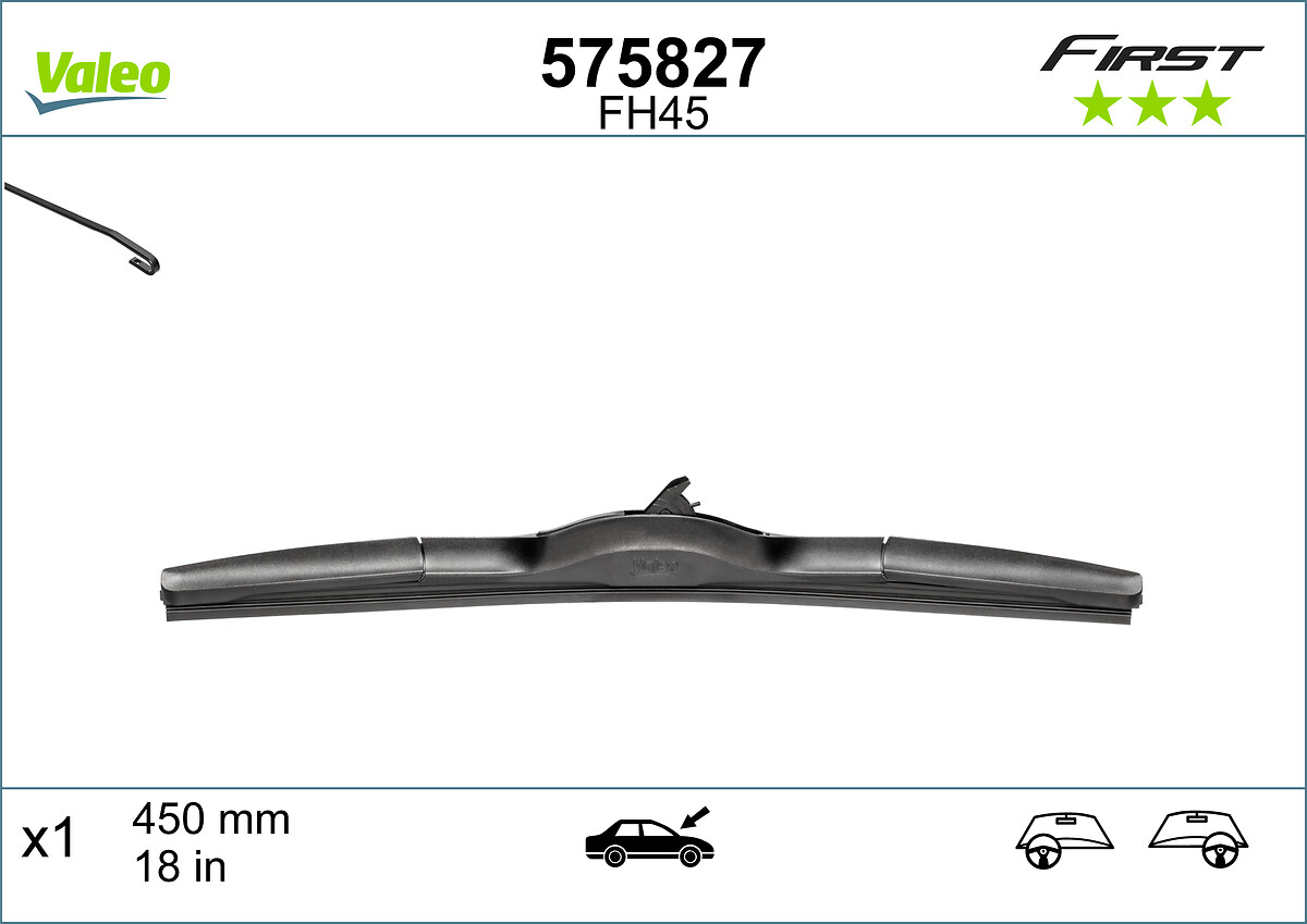 Wiper Blade - 575827 VALEO