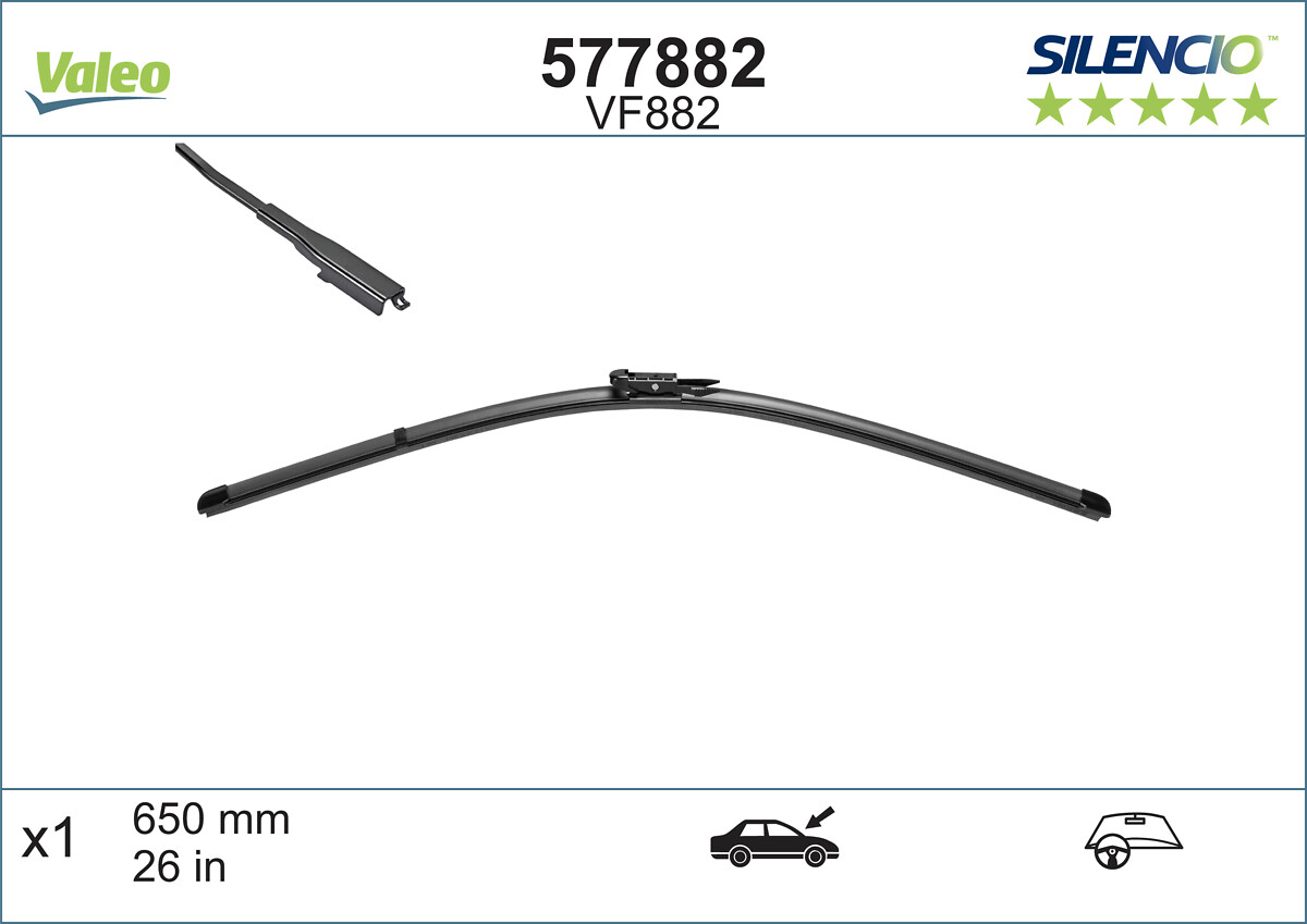 Wiper Blade - 577882 VALEO