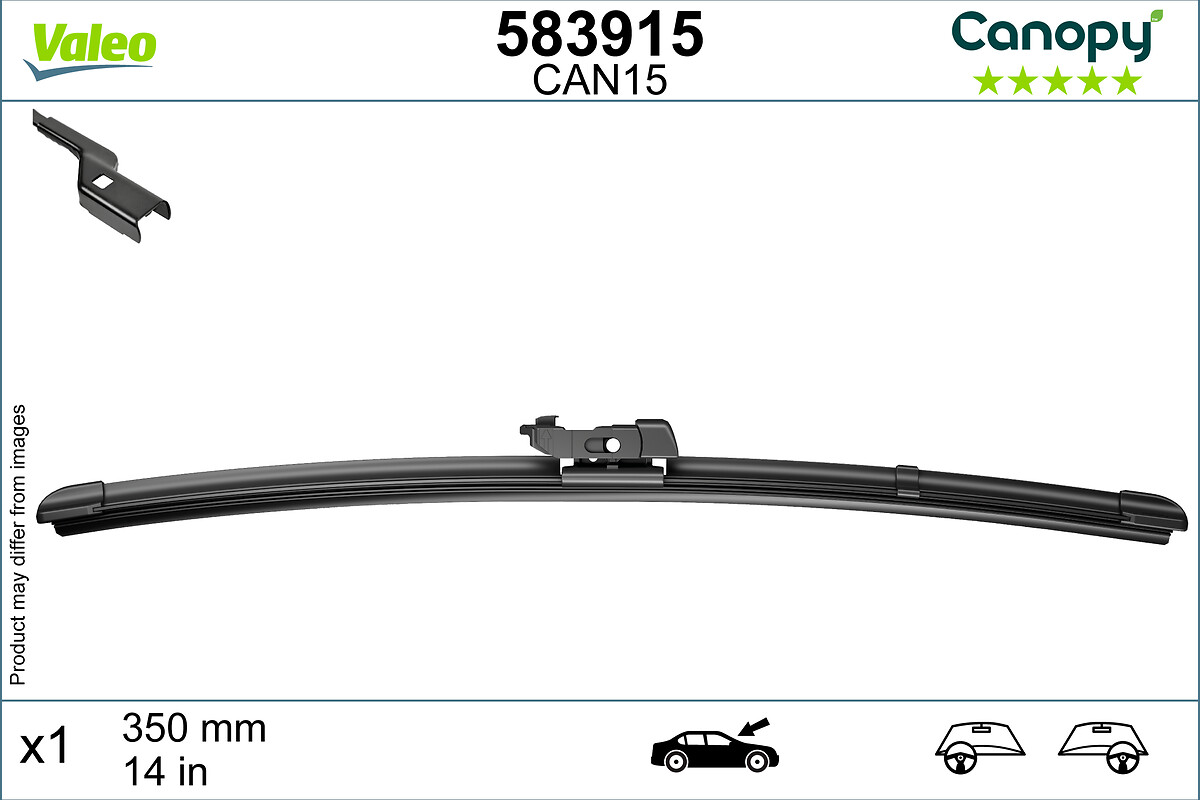 Wiper Blade - 583915 VALEO