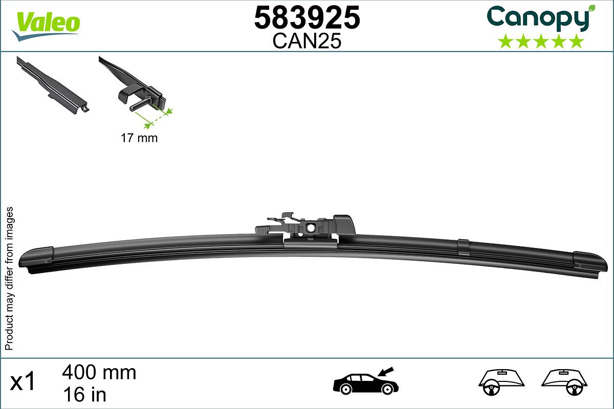 Wiper Blade - 583925 VALEO