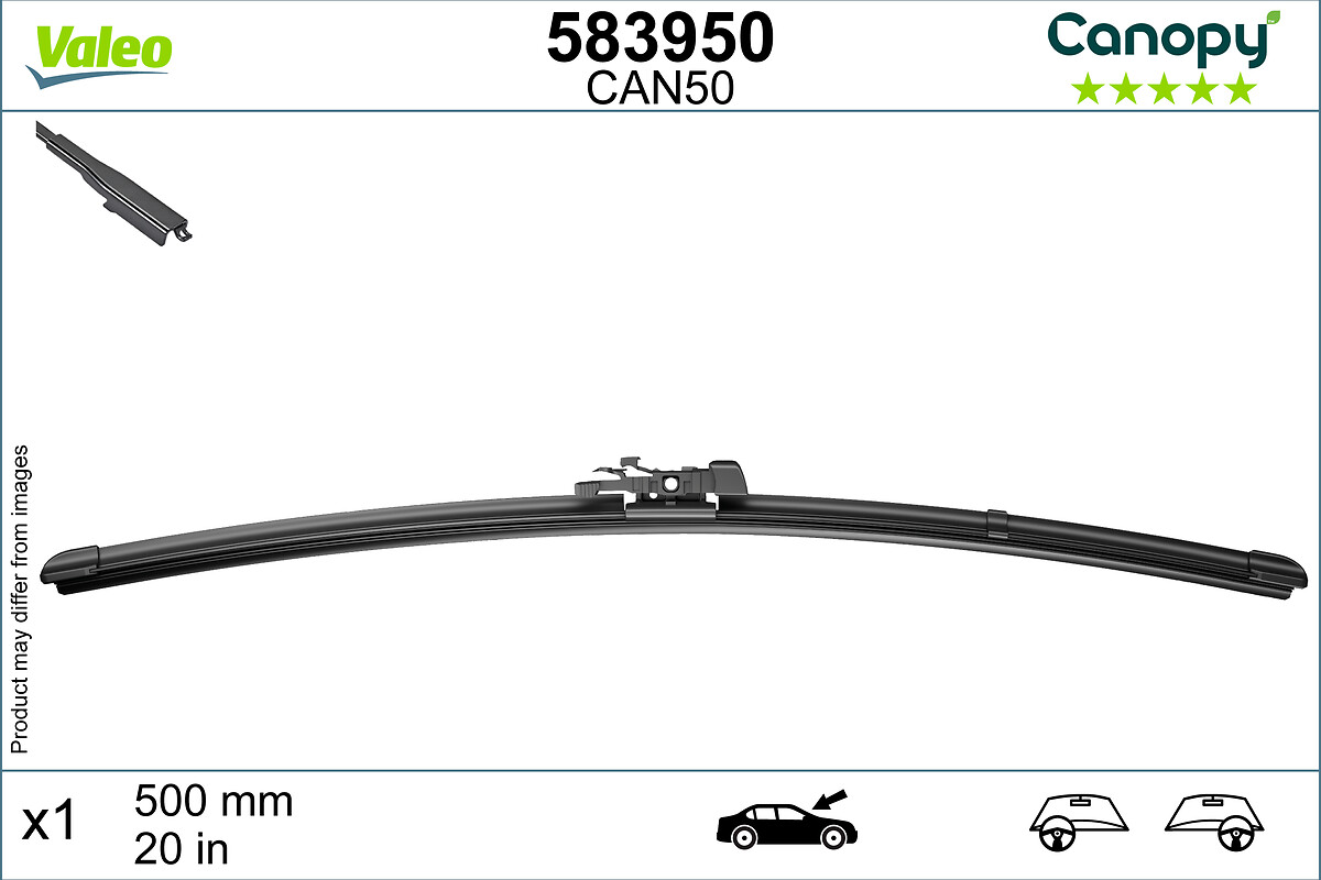 Wiper Blade - 583950 VALEO
