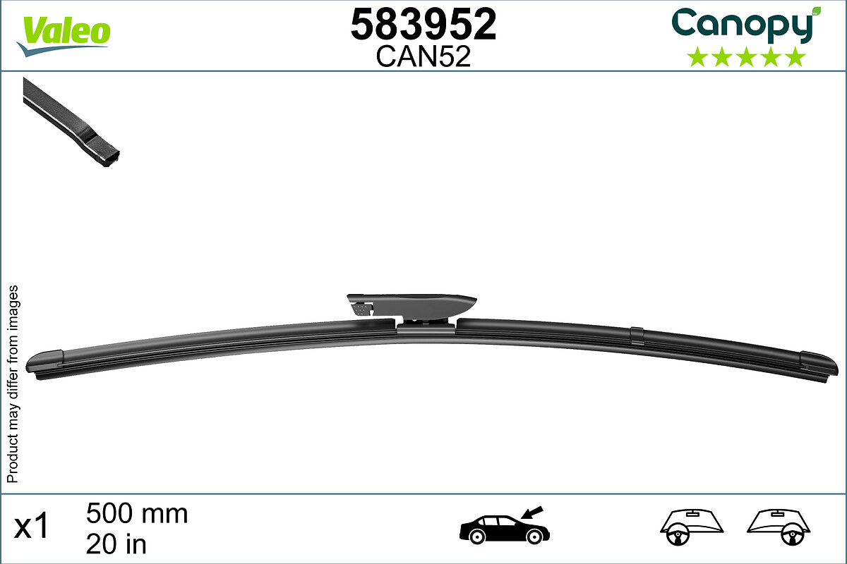 Wiper Blade - 583952 VALEO