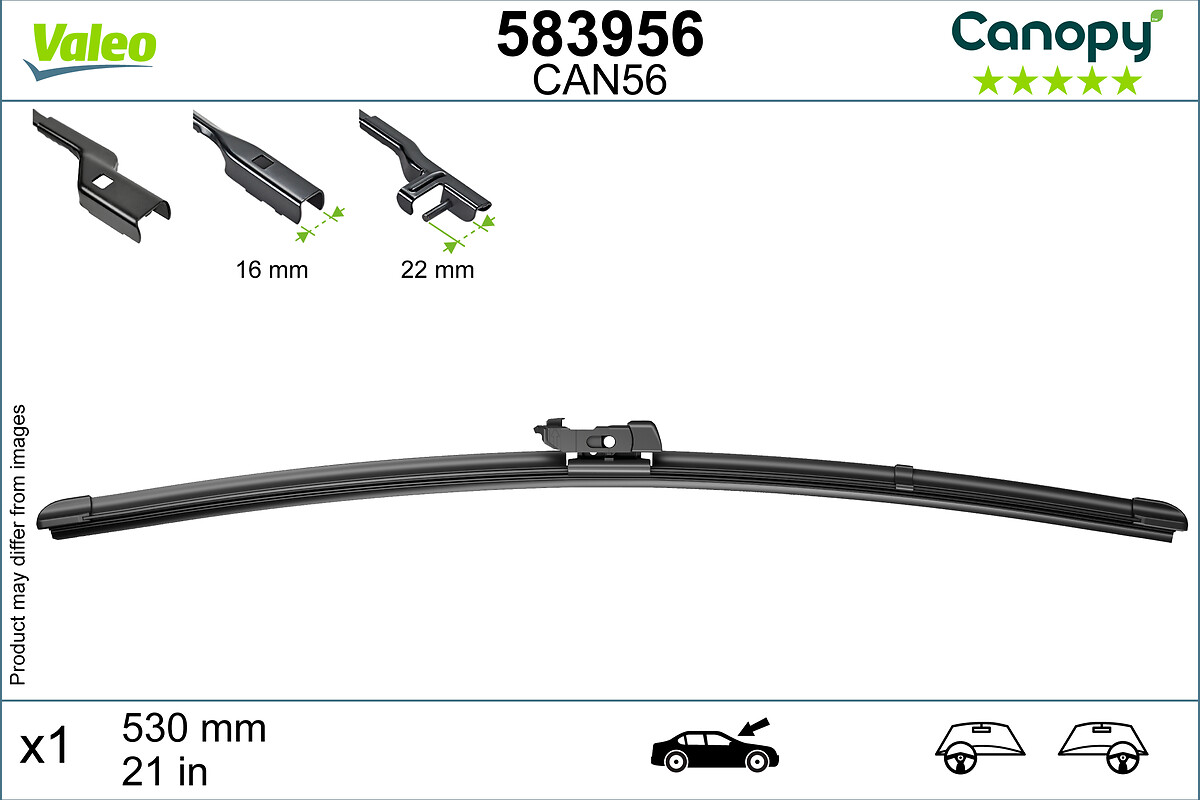 Wiper Blade - 583956 VALEO