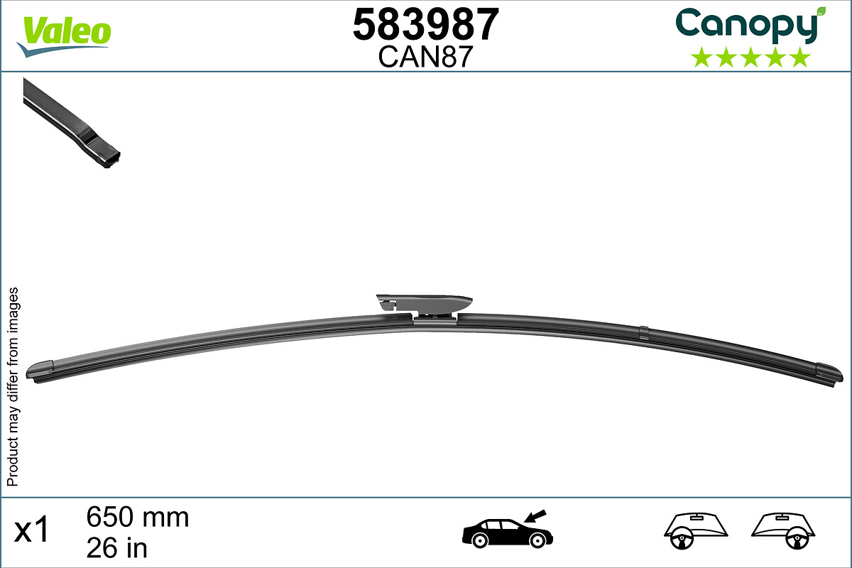 Wiper Blade - 583987 VALEO