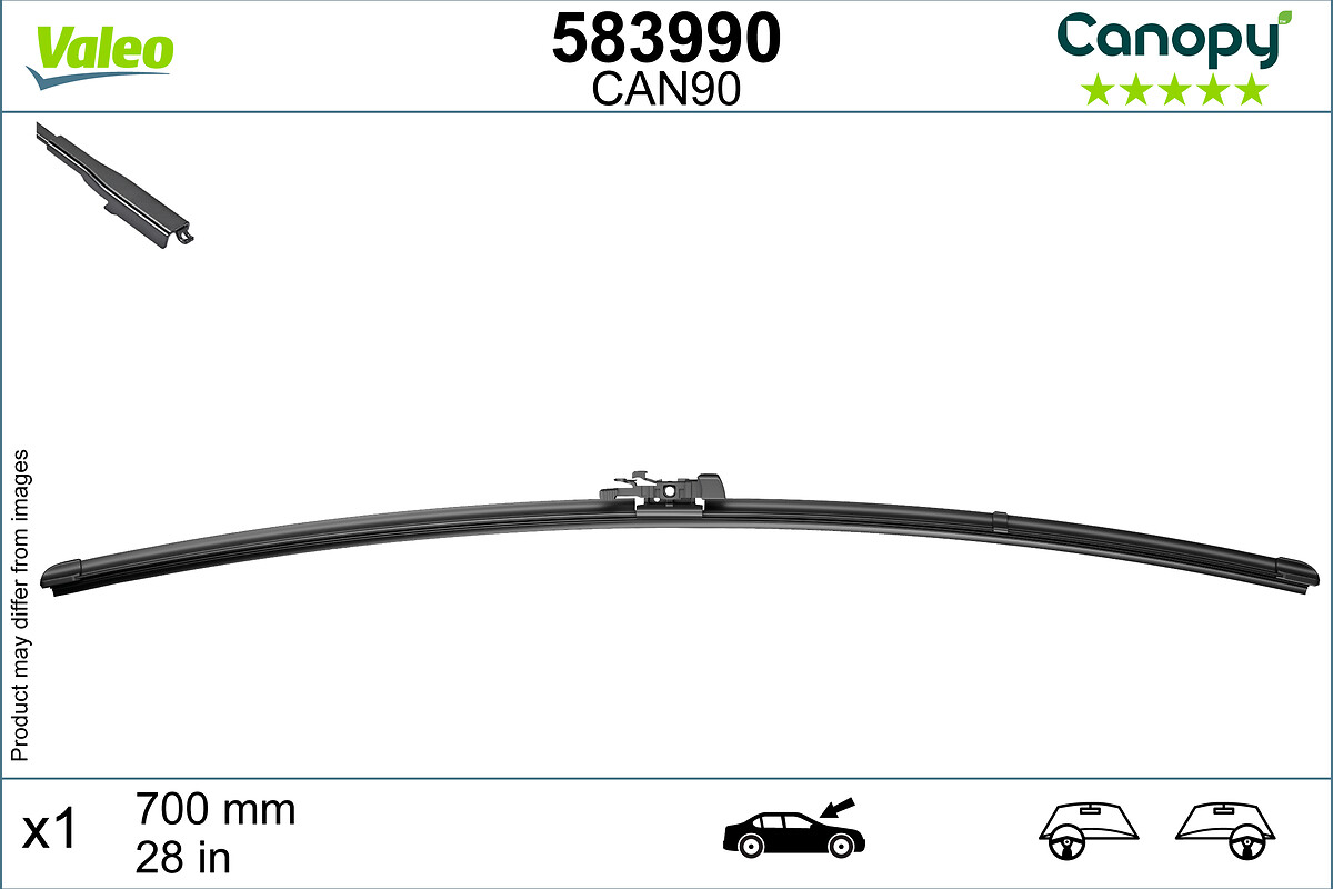Wiper Blade - 583990 VALEO
