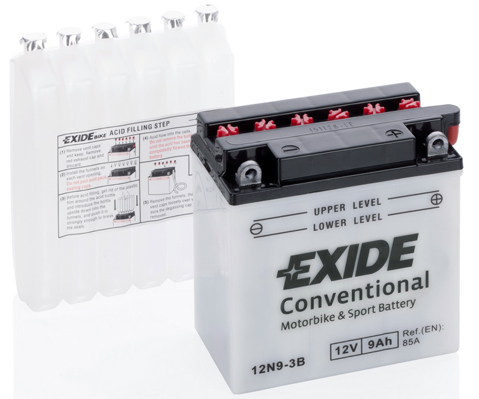 Starterbatterie - 12N9-3B EXIDE