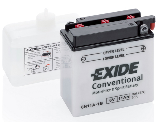 Starter Battery - 6N11A-1B EXIDE