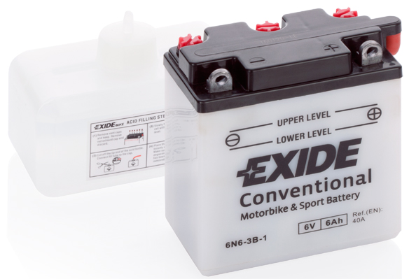 Batteria avviamento - 6N6-3B-1 EXIDE