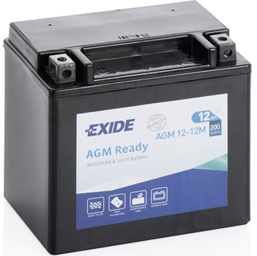 Starter Battery - AGM12-12M EXIDE