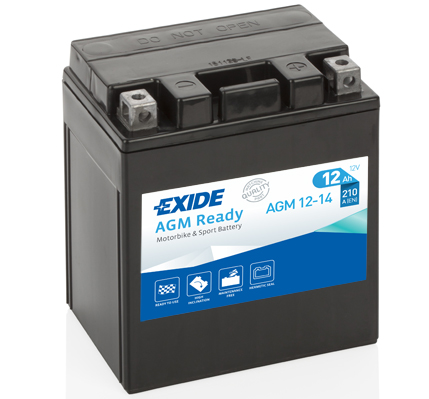Starter Battery - AGM12-14 EXIDE