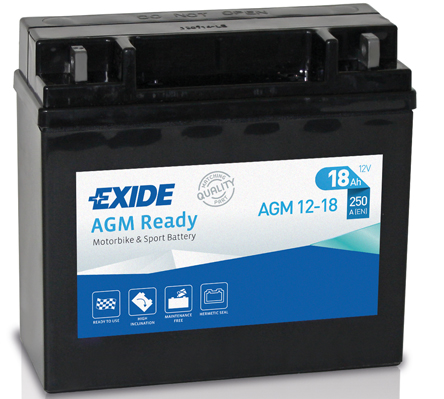 Starter Battery - AGM12-18 EXIDE
