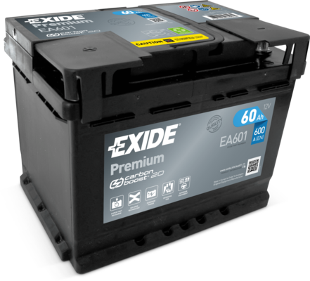 starterio akumuliatorius - EA601 EXIDE