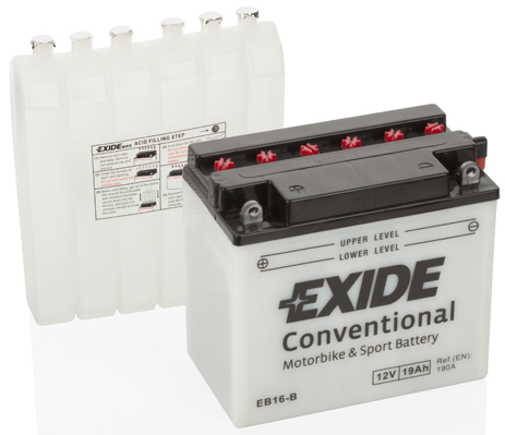 Starterbatterie - EB16-B EXIDE