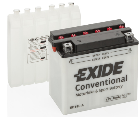 starterio akumuliatorius - EB18L-A EXIDE