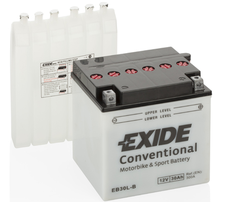 starterio akumuliatorius - EB30L-B EXIDE