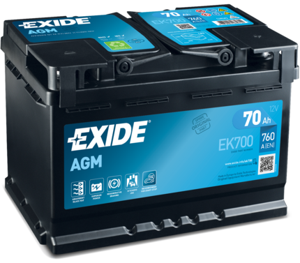 Batteria avviamento - EB705 EXIDE