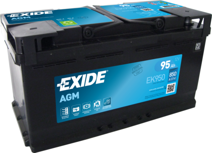Starterbatterie - EC550 EXIDE