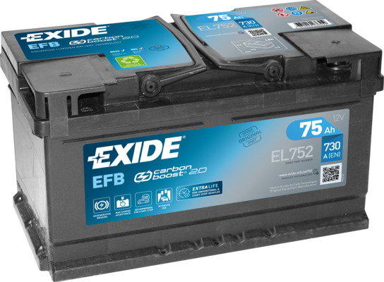 Batteria avviamento - EB602 EXIDE