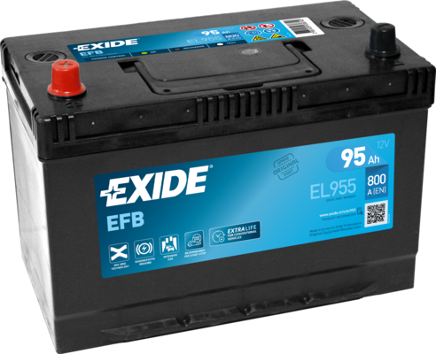 Batteria avviamento - EB558 EXIDE