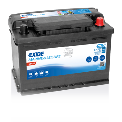 starterio akumuliatorius - EN750 EXIDE