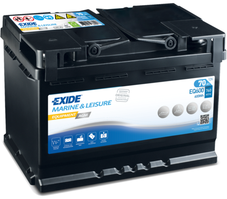starterio akumuliatorius - EQ600 EXIDE