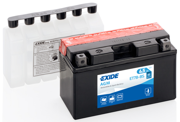 starterio akumuliatorius - ET7B-BS EXIDE