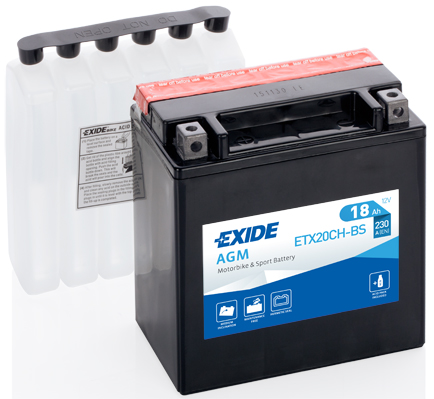 Starter Battery - ETX20CH-BS EXIDE