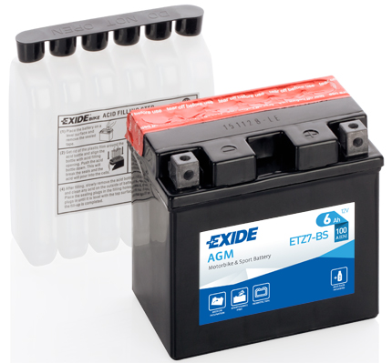 Starterbatterie - ETZ7-BS EXIDE