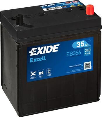 starterio akumuliatorius - EA754 EXIDE