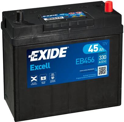 Batteria avviamento - EB456 EXIDE