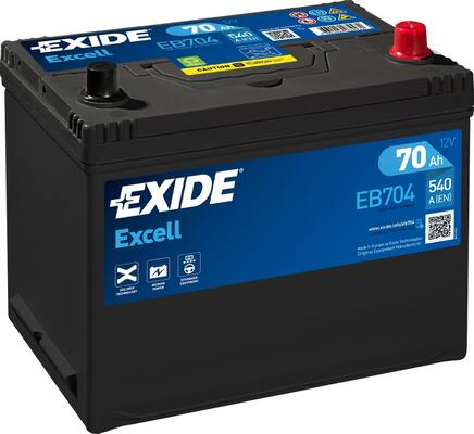 Стартерная аккумуляторная батарея - EK600 EXIDE