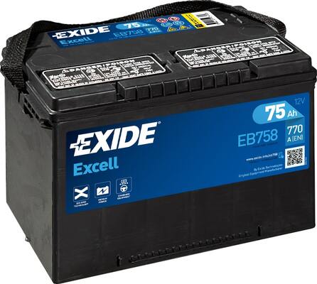 Batteria avviamento - EB708 EXIDE
