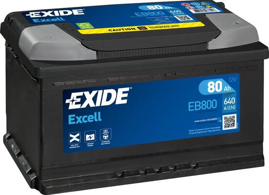 Starterbatterie - EB800 EXIDE