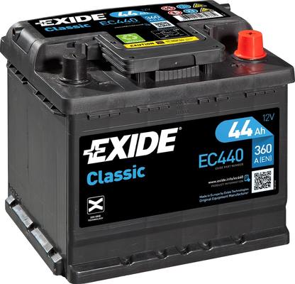 Starter Battery - EC440 EXIDE