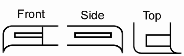 Starterbatterie - ETR4A-BS EXIDE