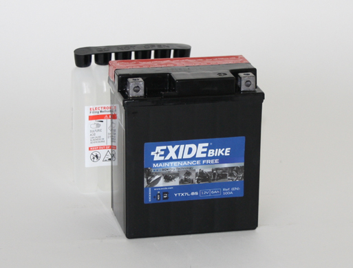 Стартерная аккумуляторная батарея - ETX7L-BS EXIDE