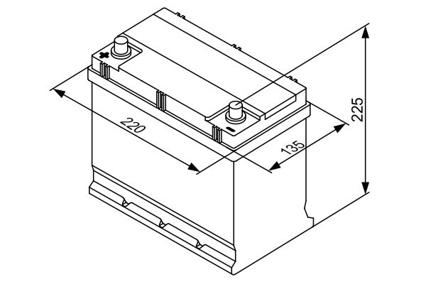 Batteria avviamento - 0 092 S30 170 BOSCH