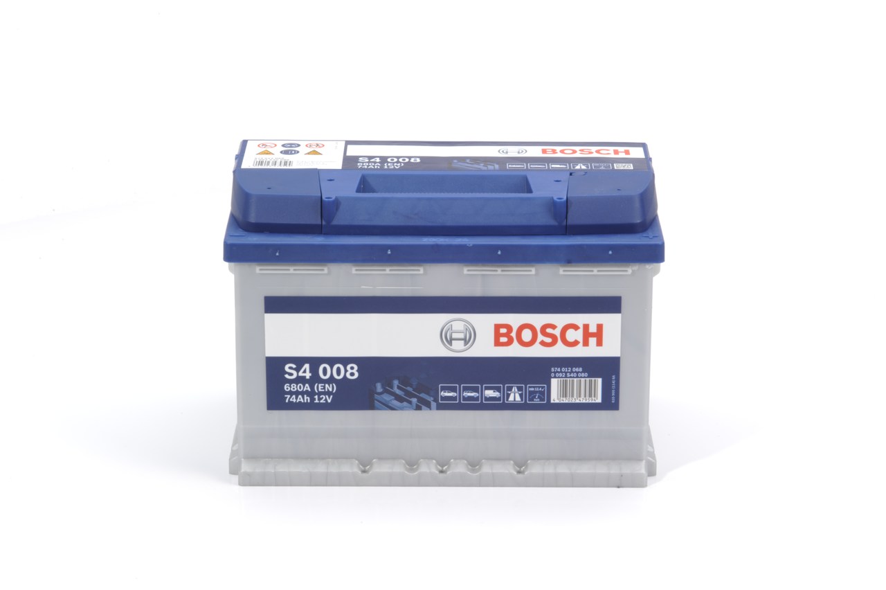 Стартерная аккумуляторная батарея - 0 092 S40 080 BOSCH