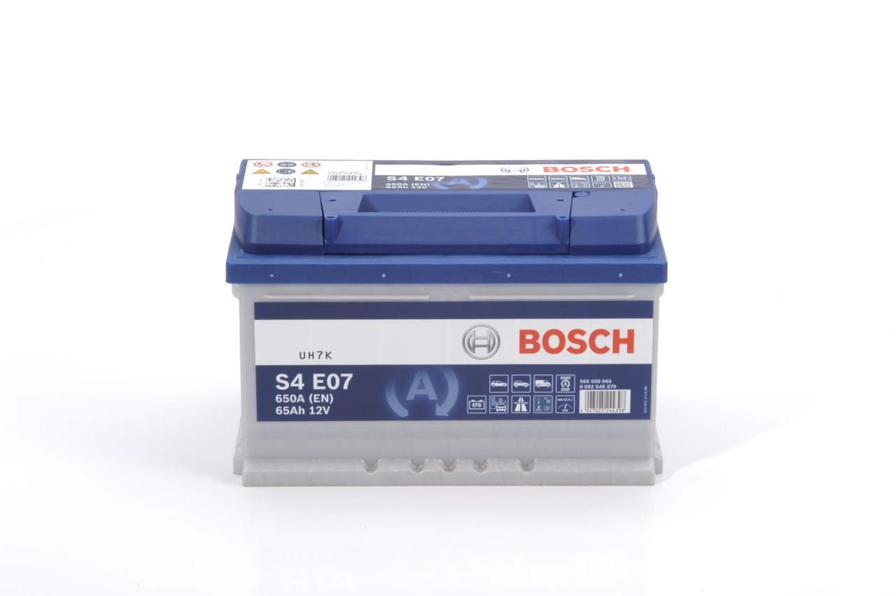 Batteria avviamento - 0 092 S4E 070 BOSCH