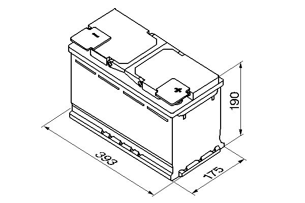 starterio akumuliatorius - 0 092 S50 150 BOSCH
