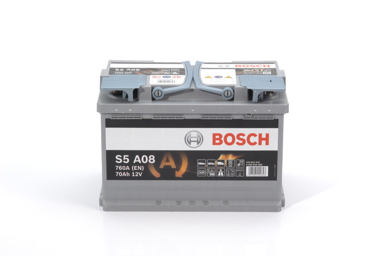 Стартерная аккумуляторная батарея - 0 092 S5A 080 BOSCH