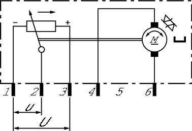 Control, headlight range adjustment - 0 132 801 141 BOSCH