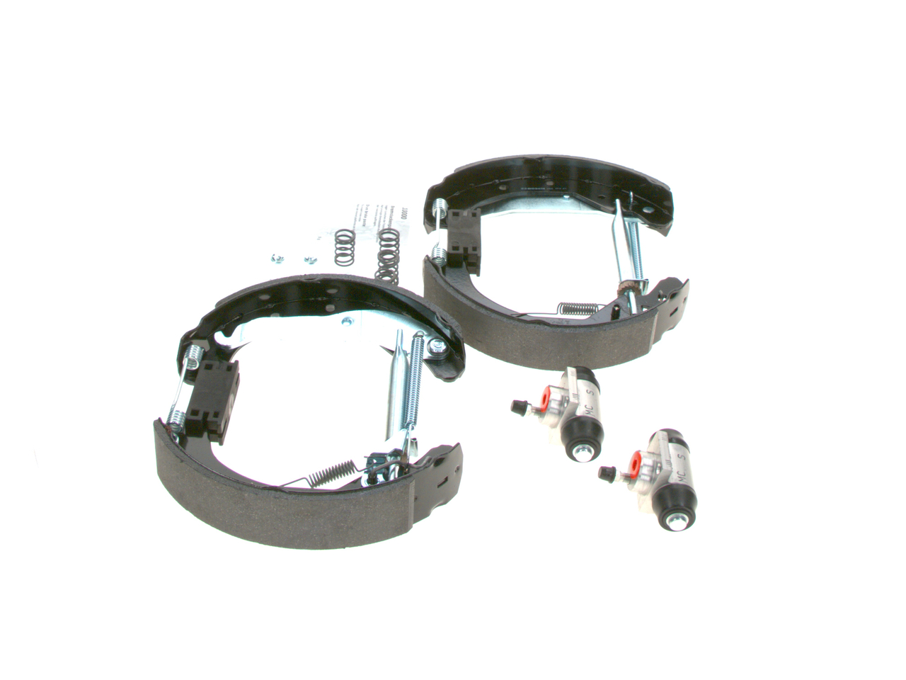 stabdžių trinkelių komplektas - 0 204 114 636 BOSCH