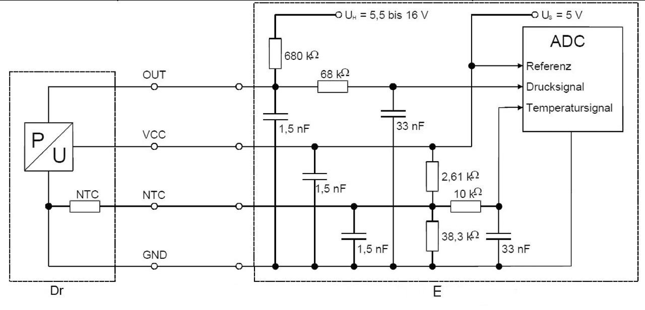 Sensor, intake manifold pressure - 0 261 230 245 BOSCH
