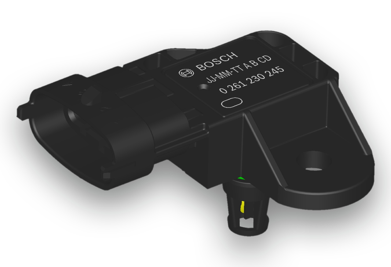 Sensor, intake manifold pressure - 0 261 230 245 BOSCH