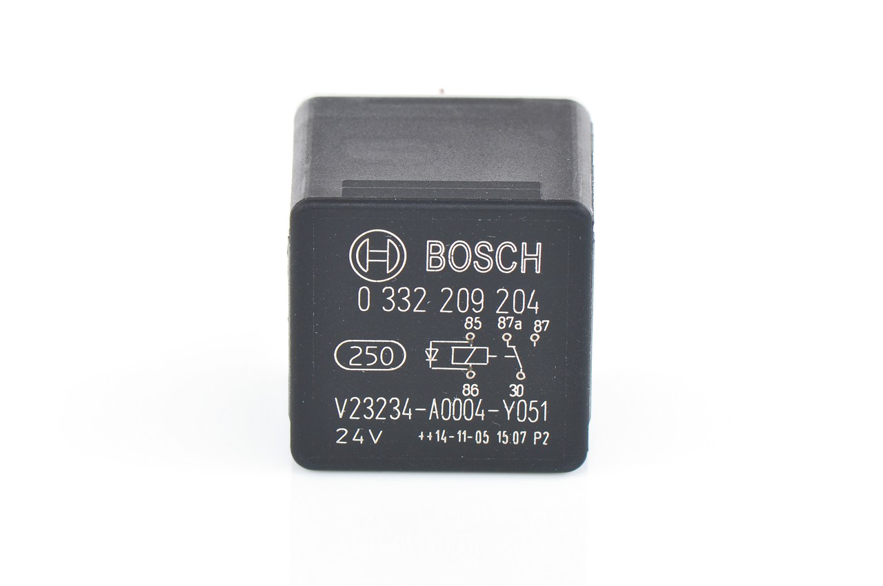 Relè, Corrente di lavoro - 0 332 209 204 BOSCH