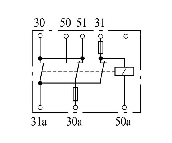 Battery Relay - 0 333 300 003 BOSCH