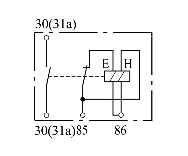 Battery Relay - 0 333 301 010 BOSCH
